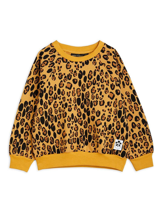 Basic Leopard Sweatshirt - Beige