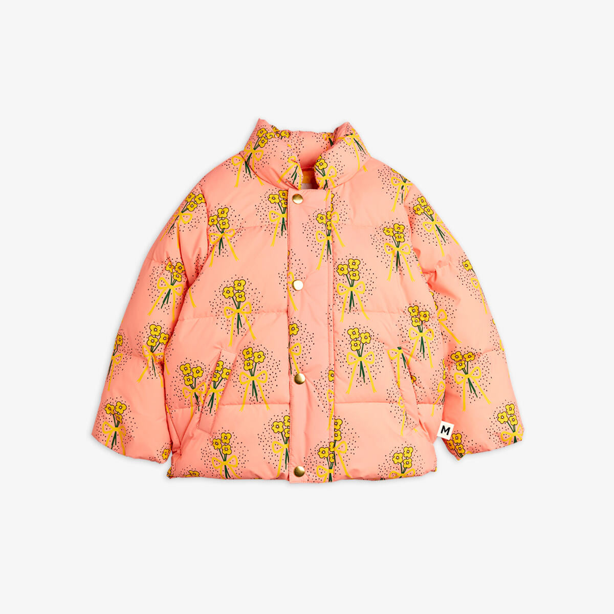 Winter Flowers AOP City Puffer Jacket