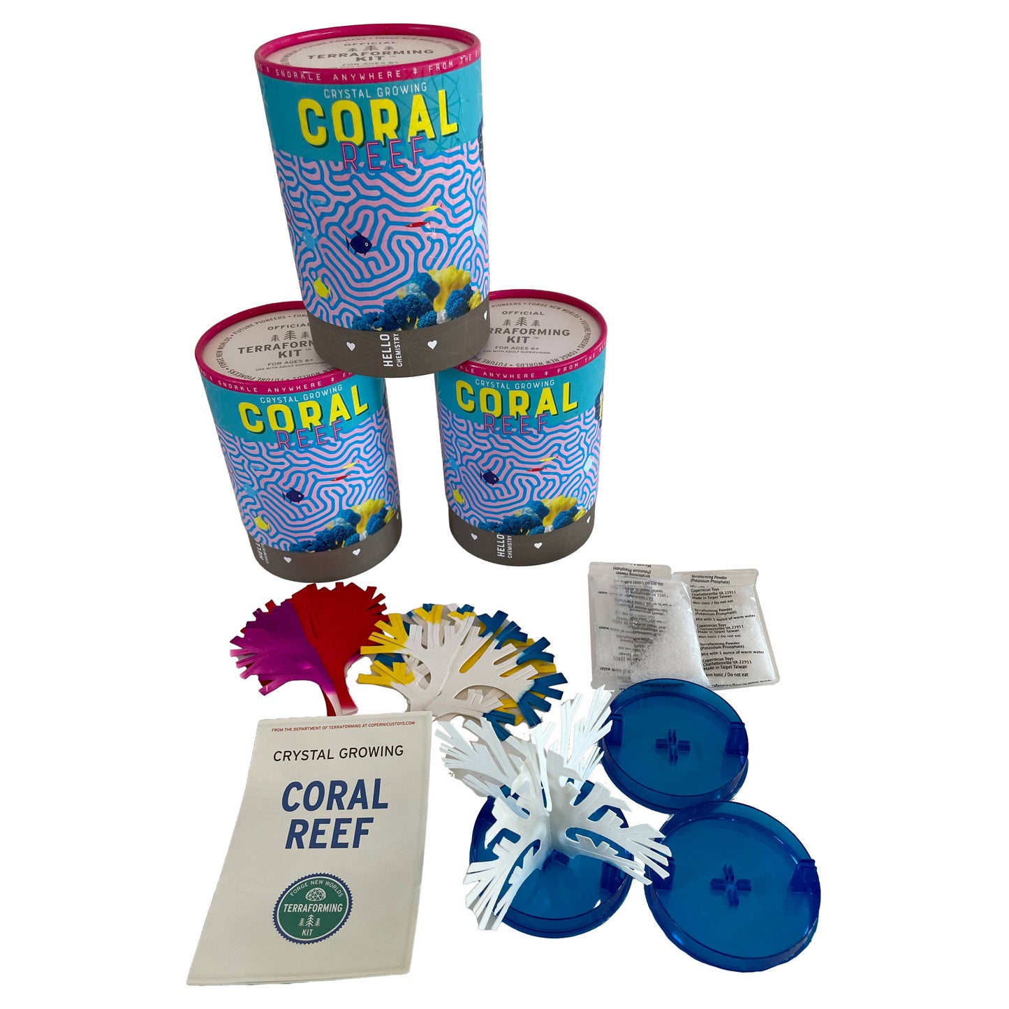 Crystal Growing Coral Reef | 
Craft Kit Science Kit