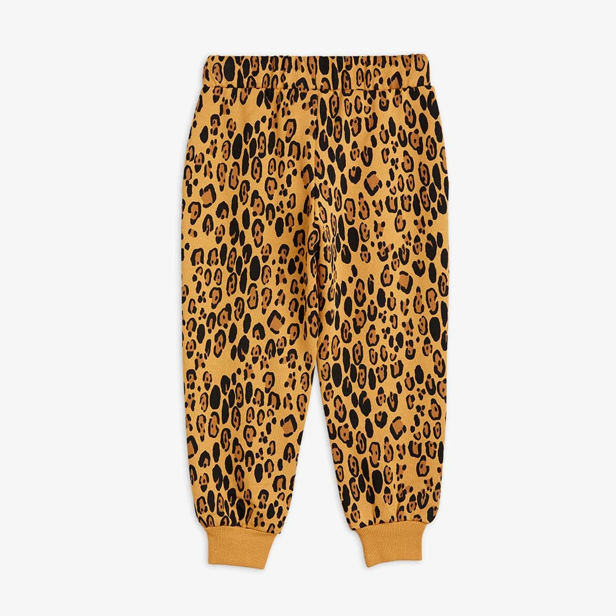 Basic Leopard Sweatpants - Beige