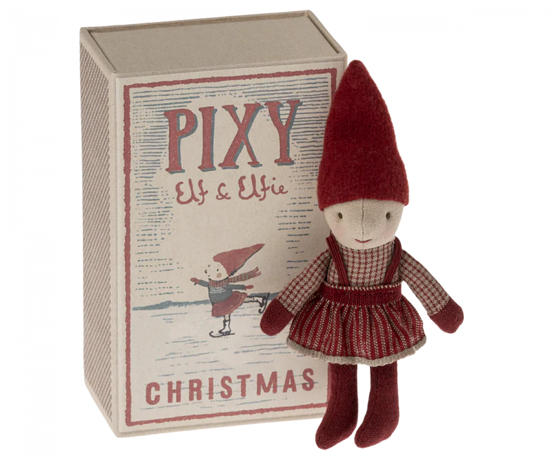 Pixy Elfie in matchbox Girl