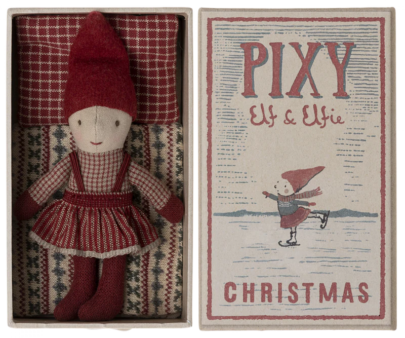 Pixy Elfie in matchbox Girl