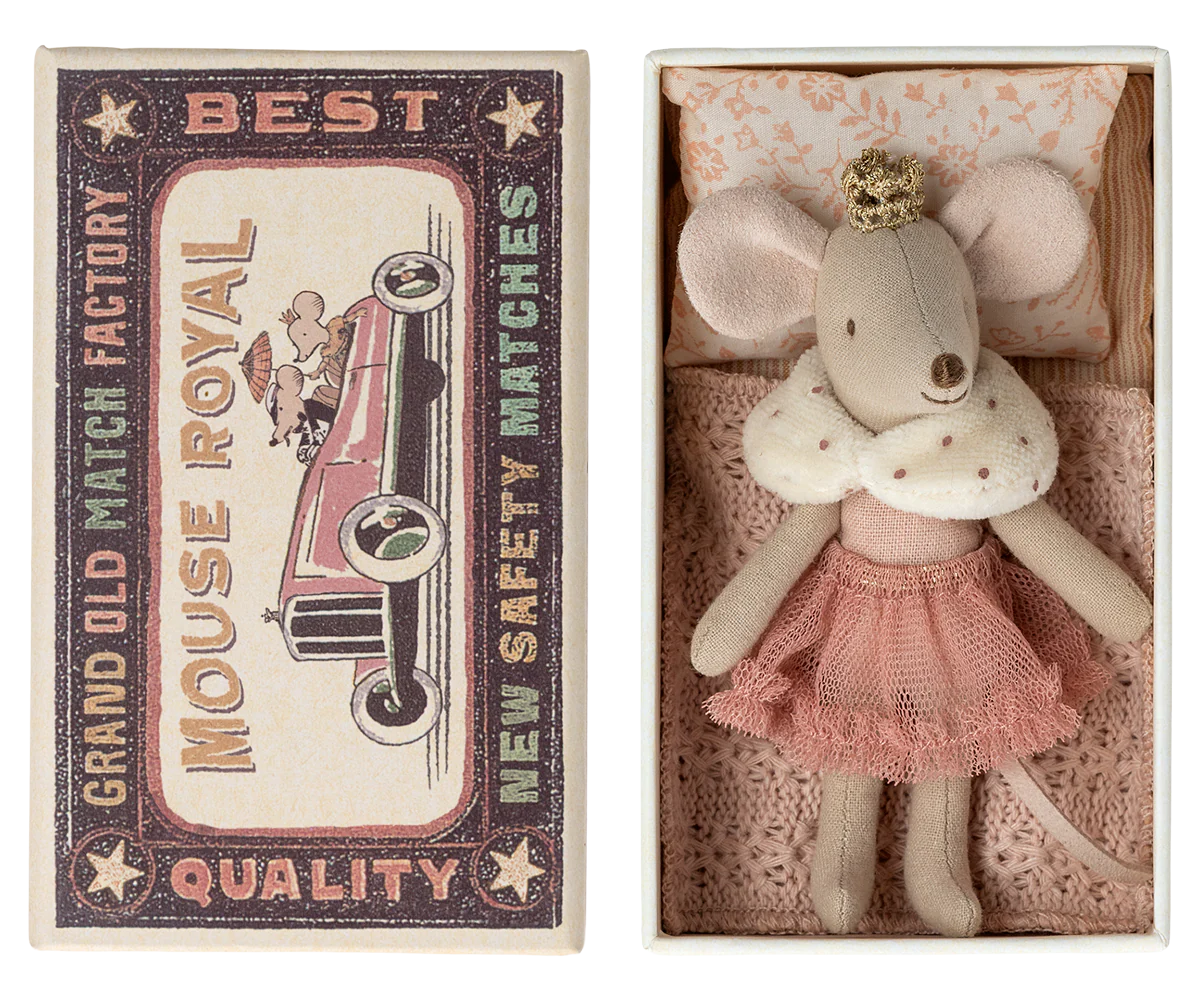 Princess Mouse, Little Sister in Matchbox - Rose