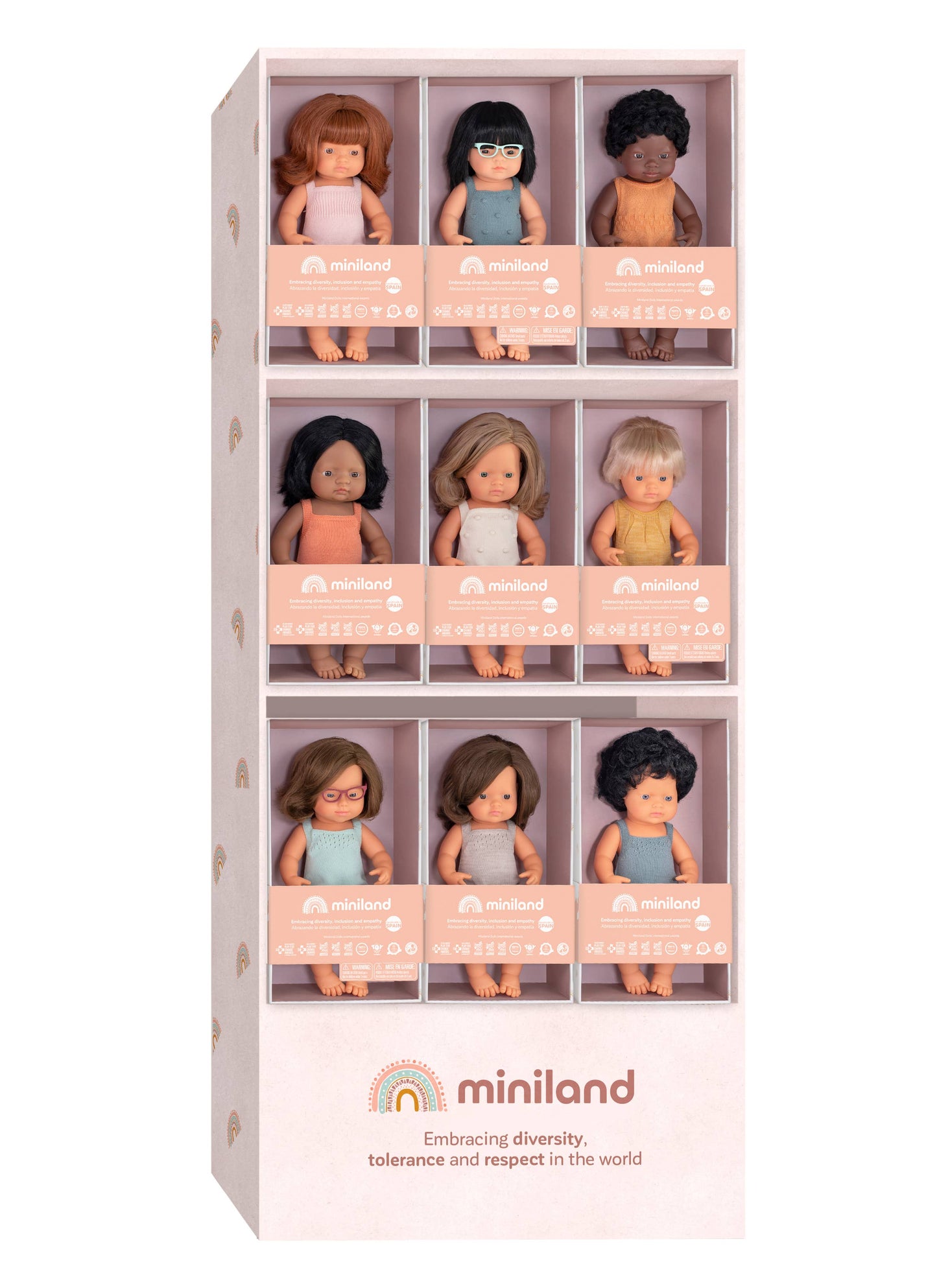 Miniland Doll Colourful Edition