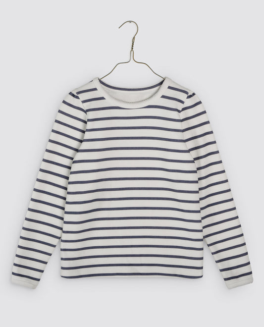 Striped Jersey Tee - Blue