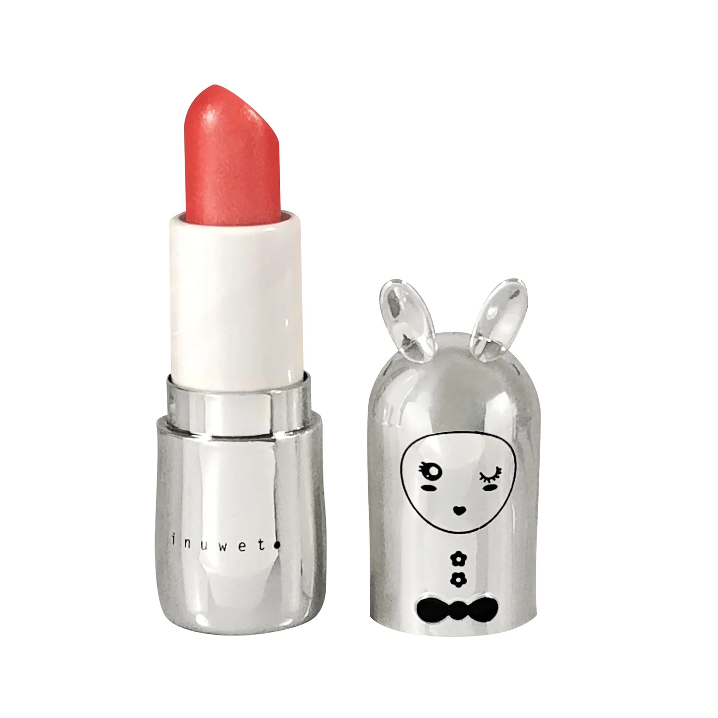 INUWET METAL LIPBALM / COCONUT / SILVER