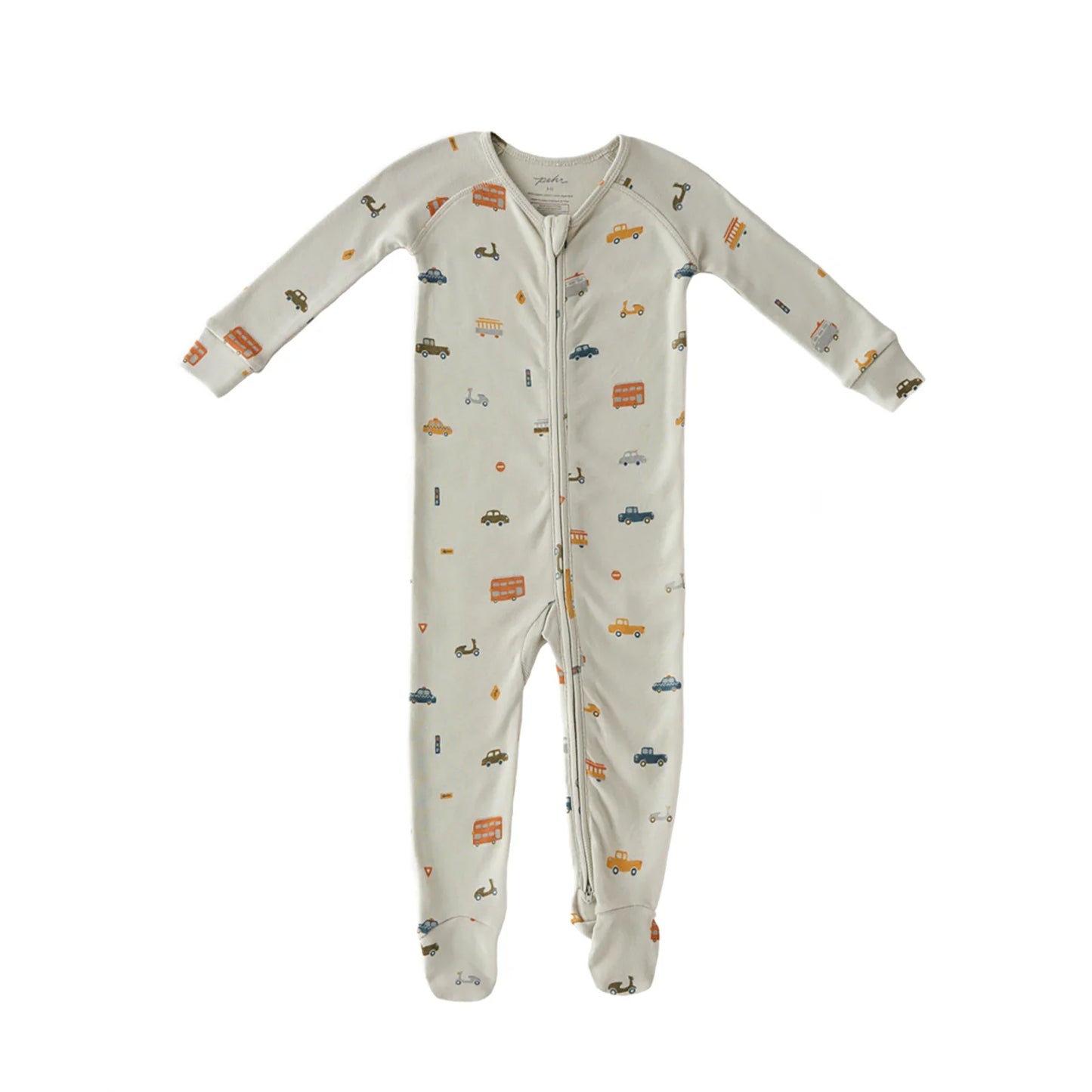 Ribbed Baby Sleeper - Rush Hour Mist