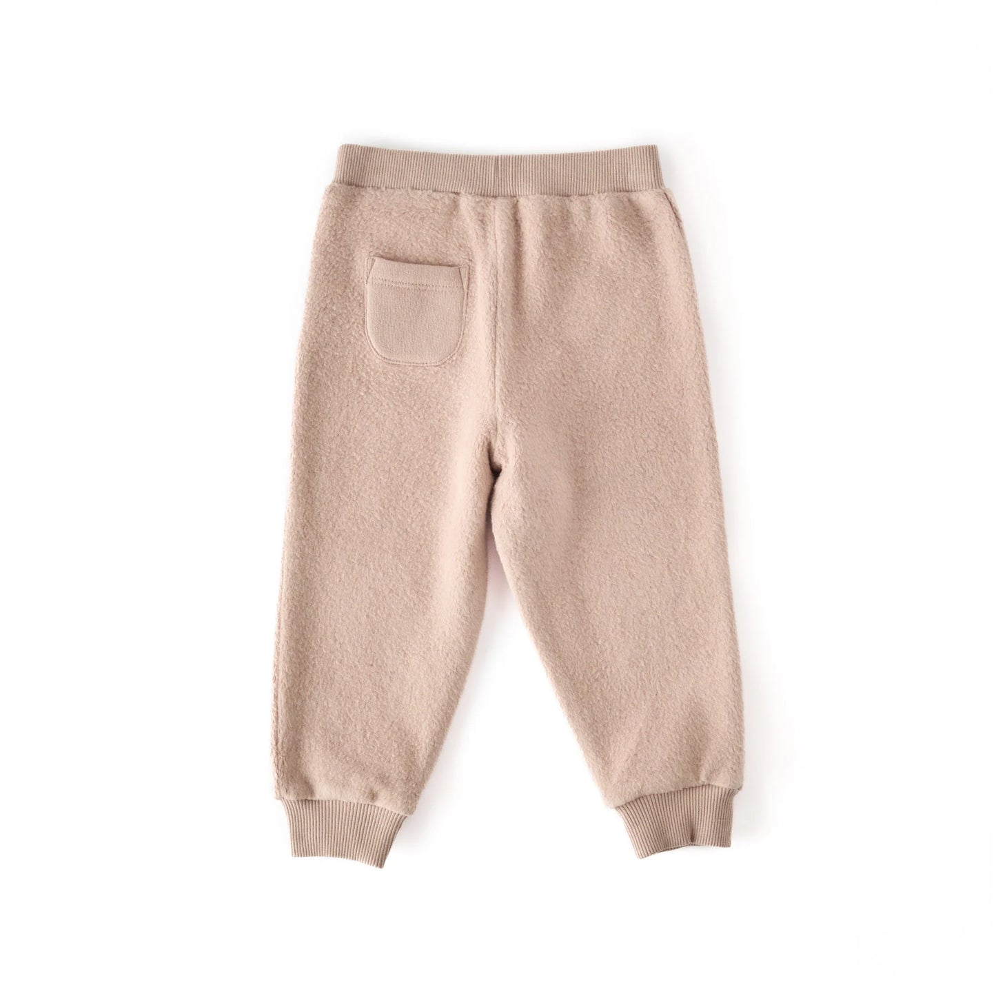 Teddy Fleece Jogger - Rose Pink