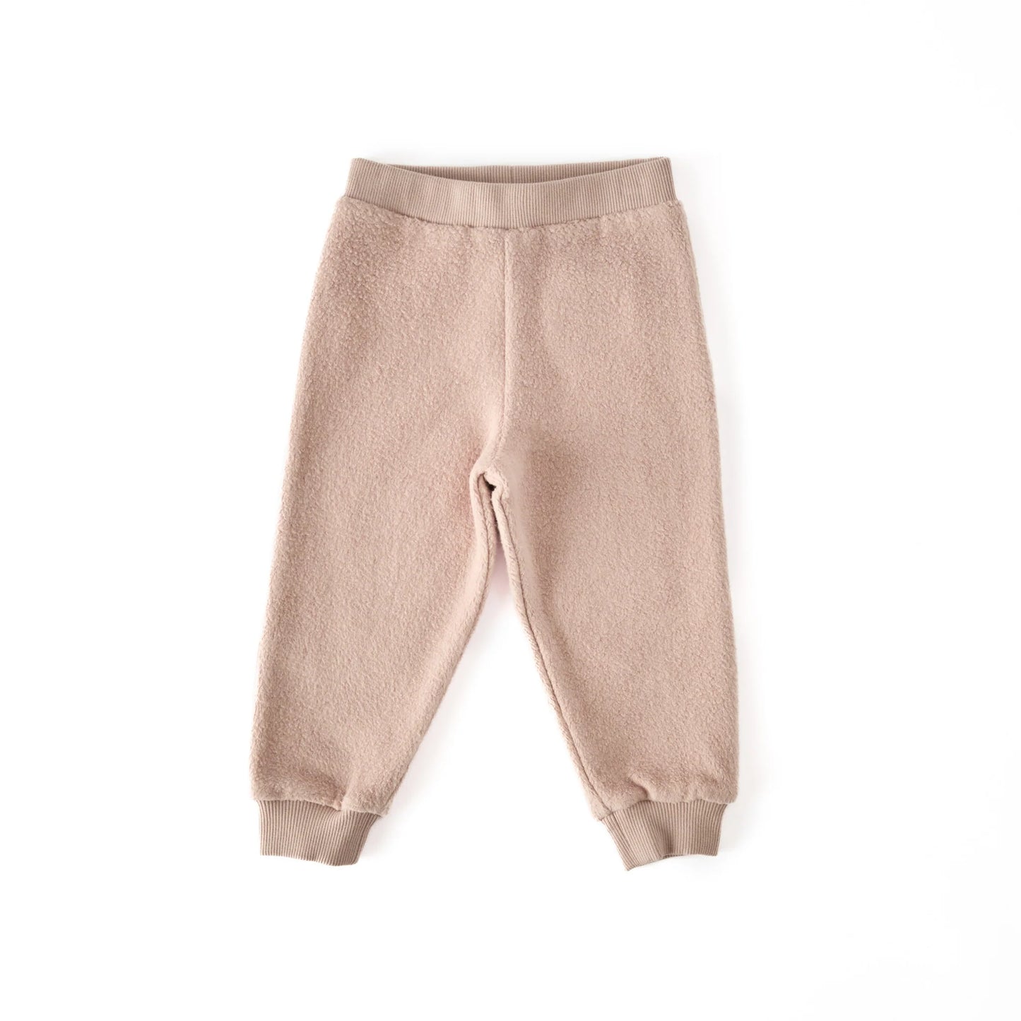 Teddy Fleece Jogger - Rose Pink