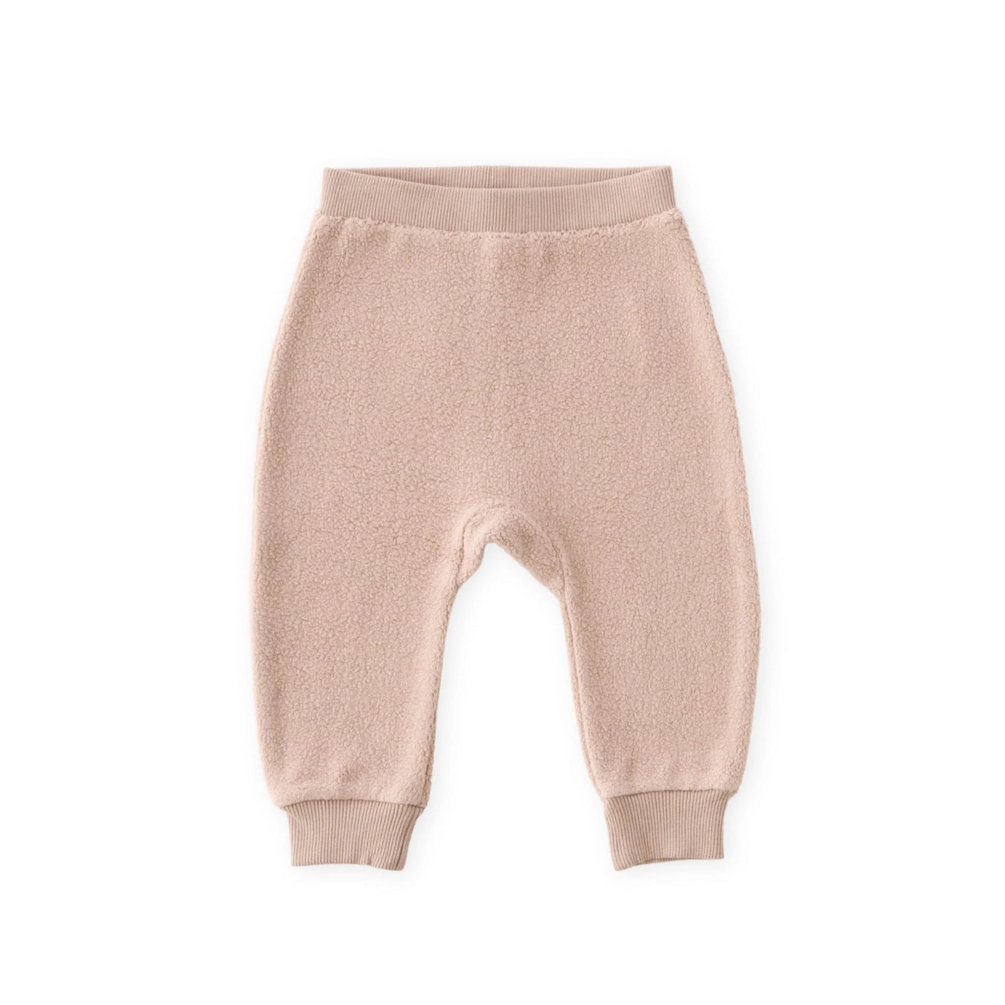 Teddy Fleece Harem Pant - Rose Pink