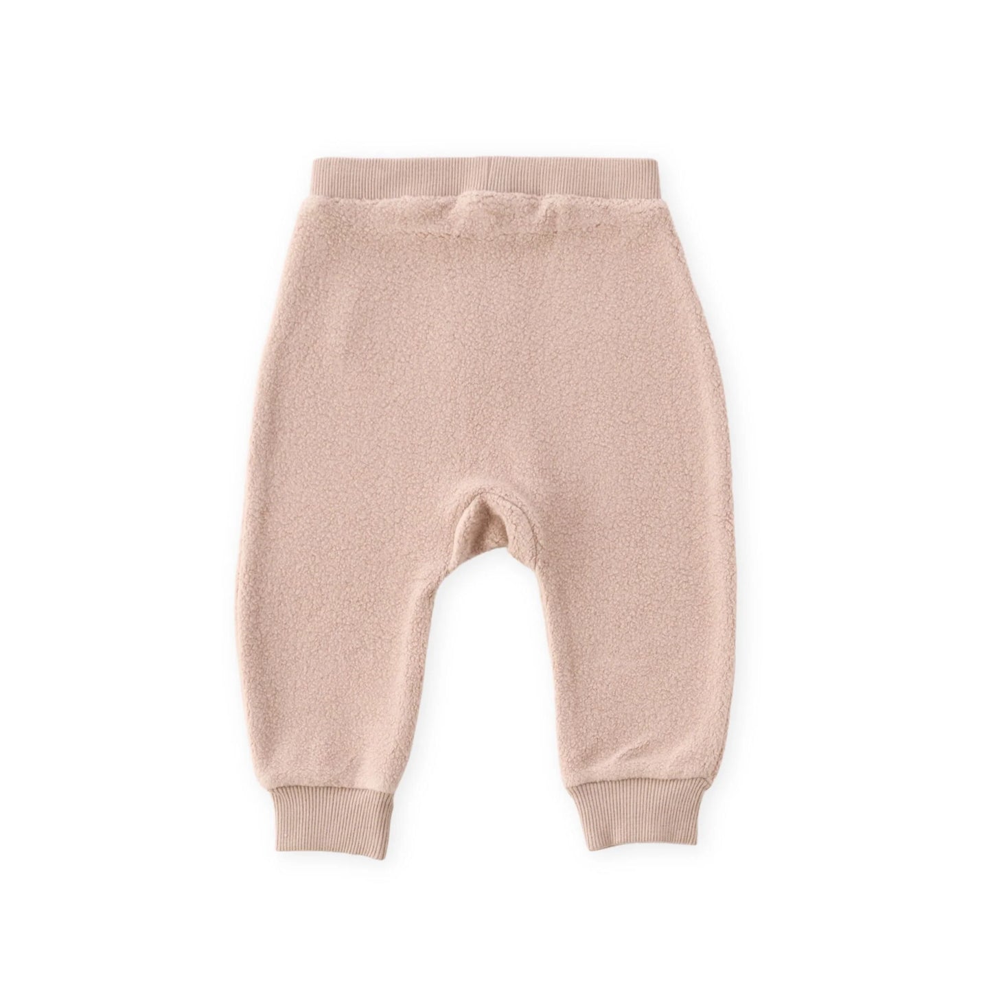 Teddy Fleece Harem Pant - Rose Pink