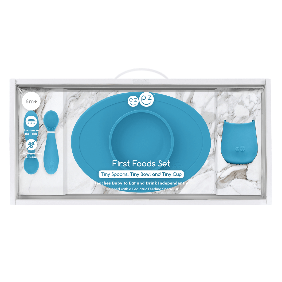 First Foods Set (Baby 4+ months): Blue