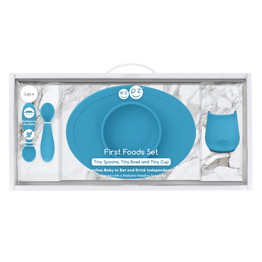 First Foods Set (Baby 4+ months): Blue