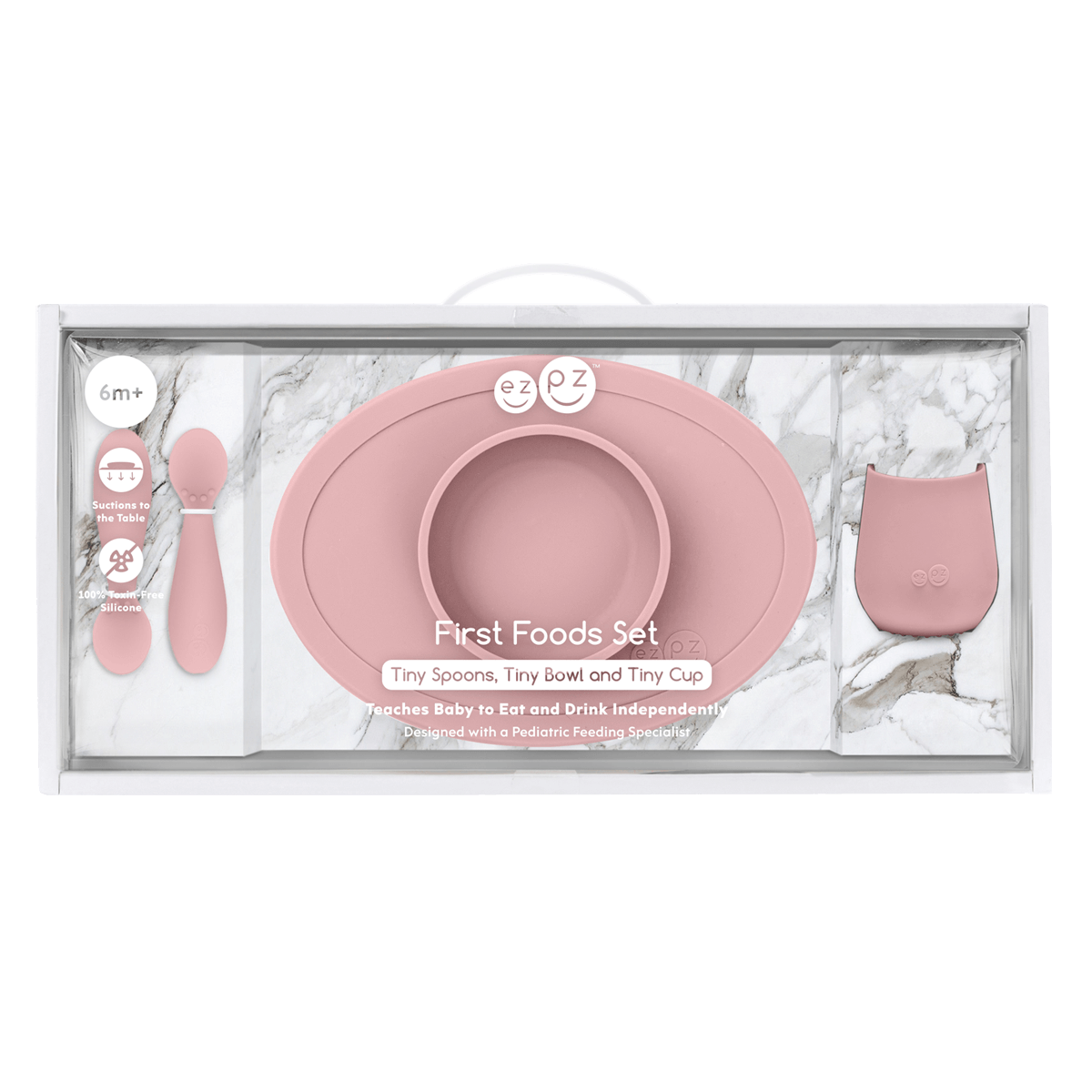 First Foods Set (Baby 4+ months): Blush