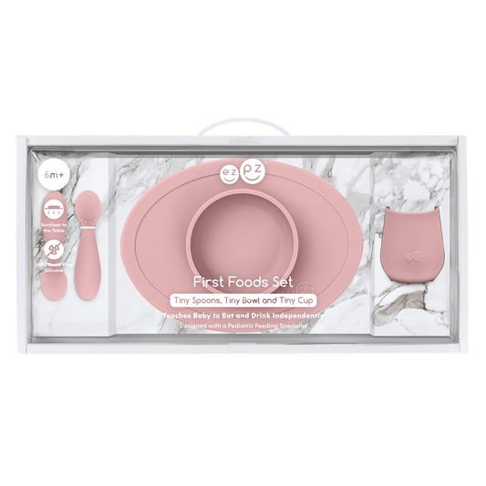 First Foods Set (Baby 4+ months): Blush