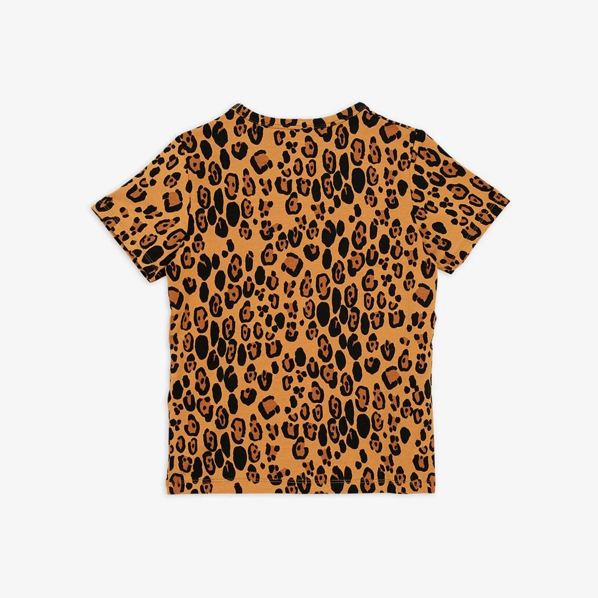 Basic Leopard SS Tee - Beige