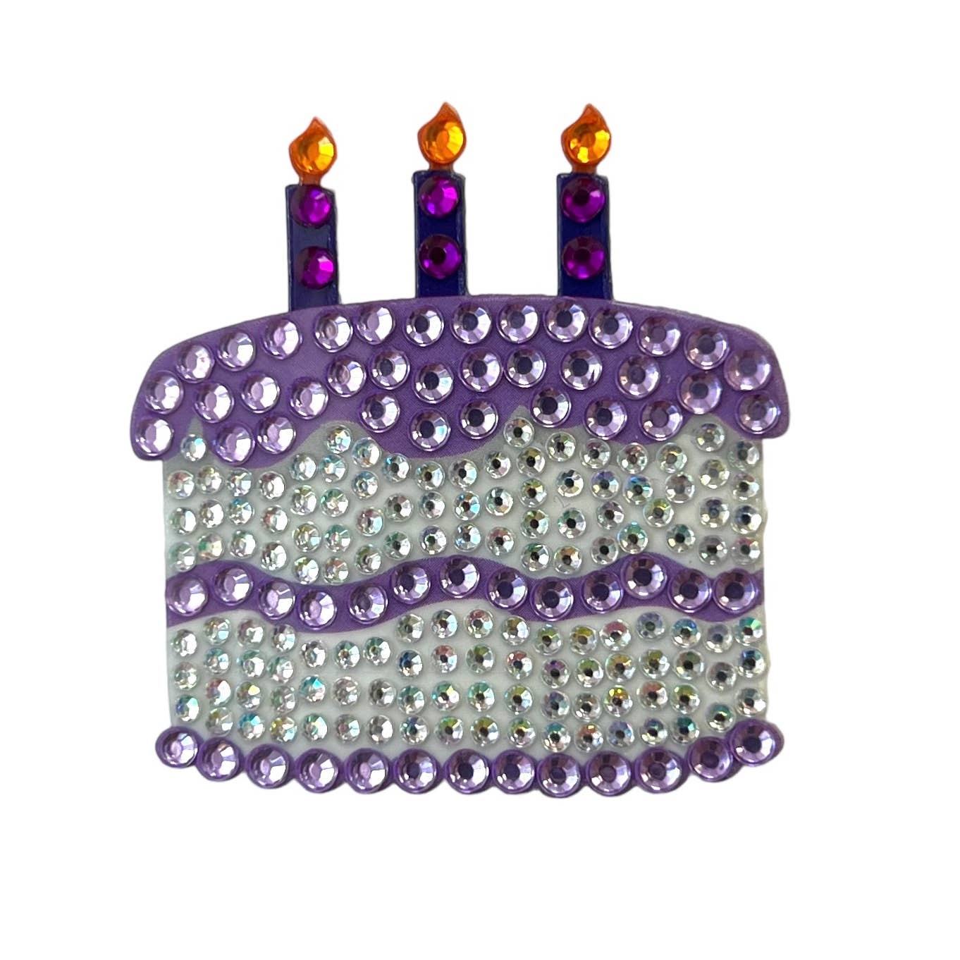 Purple Birthday Cake