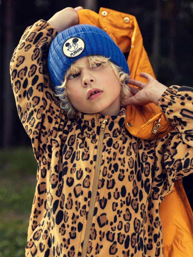 Leopard Fleece Jacket