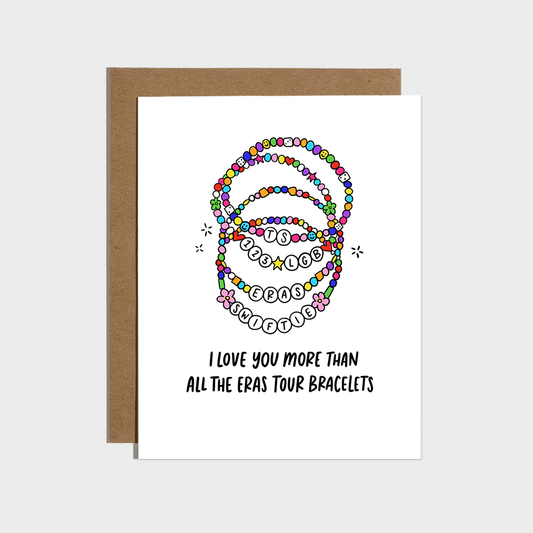 Eras Friendship Bracelets Card