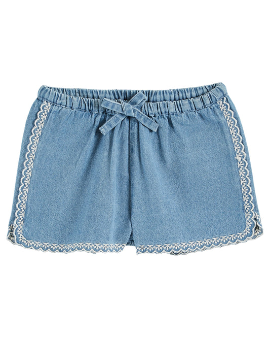 Short Denim Light Brode