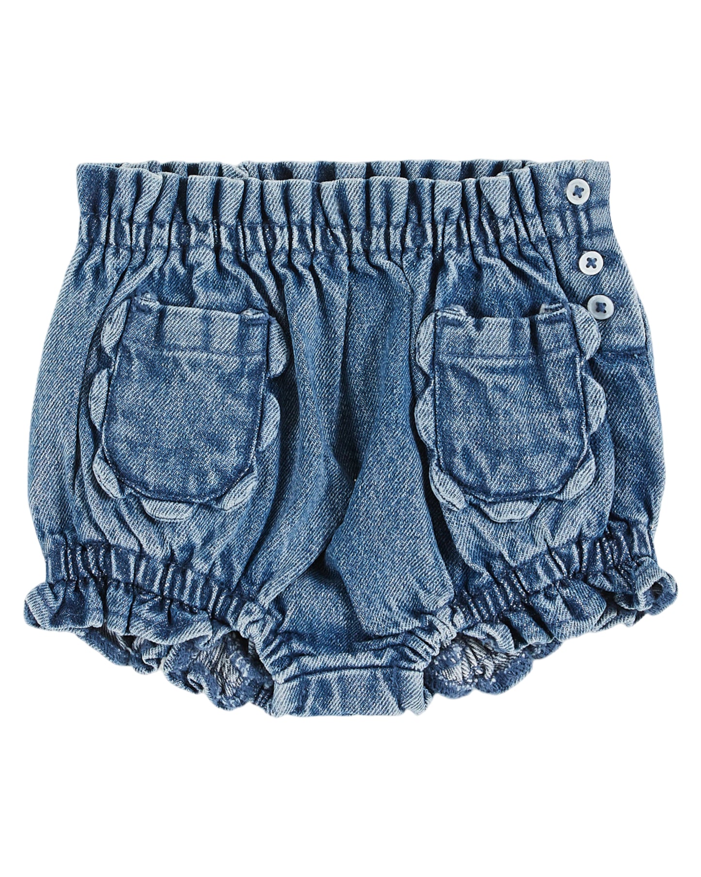 Bloomer Poches Fleurs - Denim