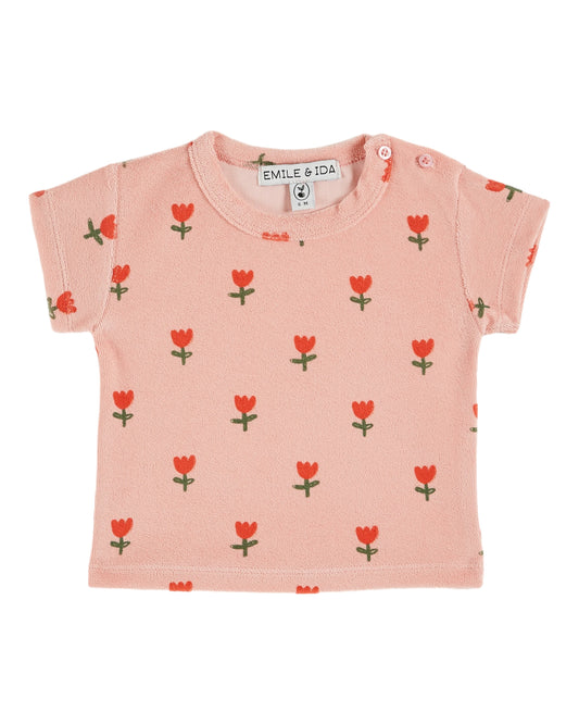 Tee Shirt Eponge - Grande Tulipe Blossom