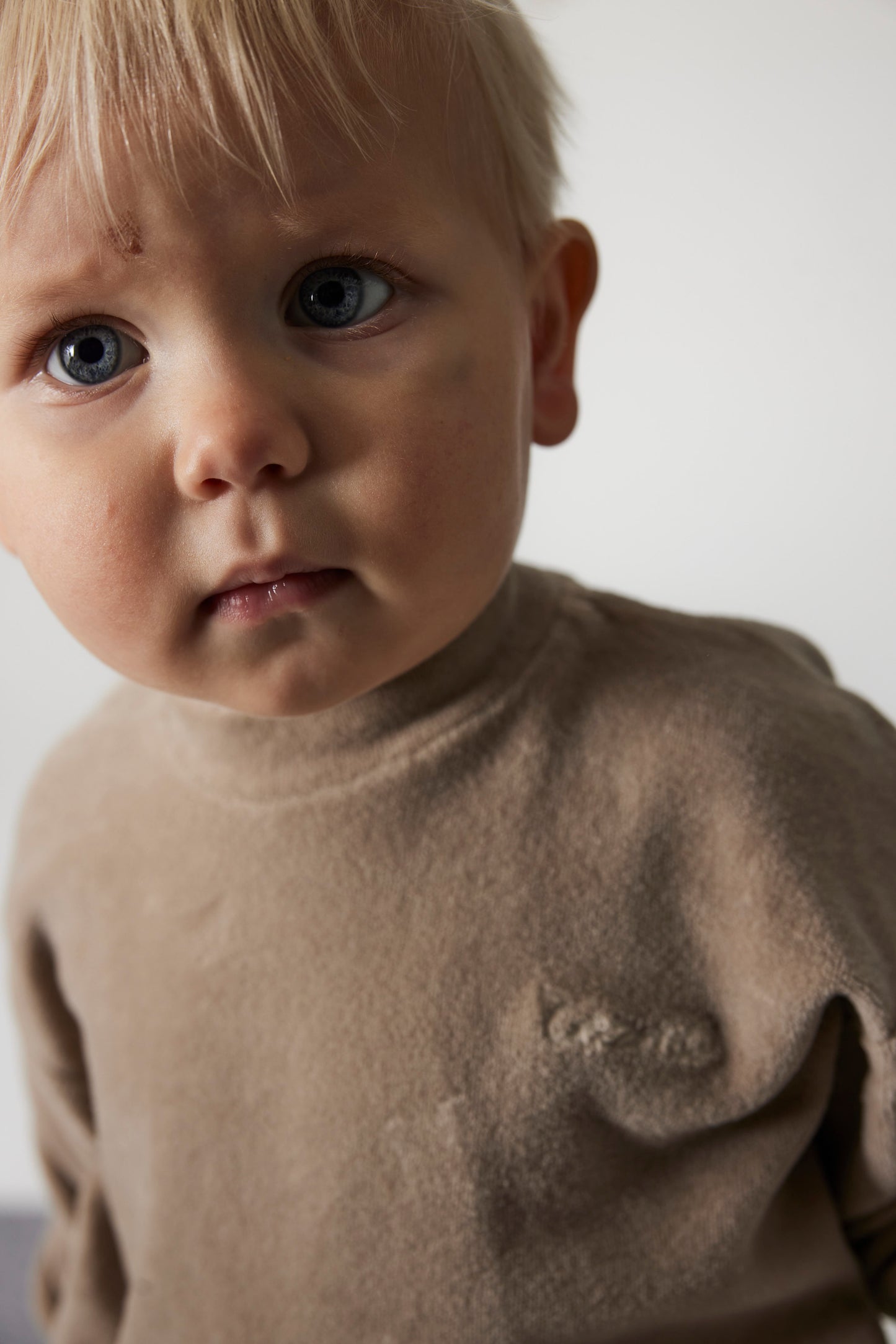 Organic Velour Baby Sweatshirt