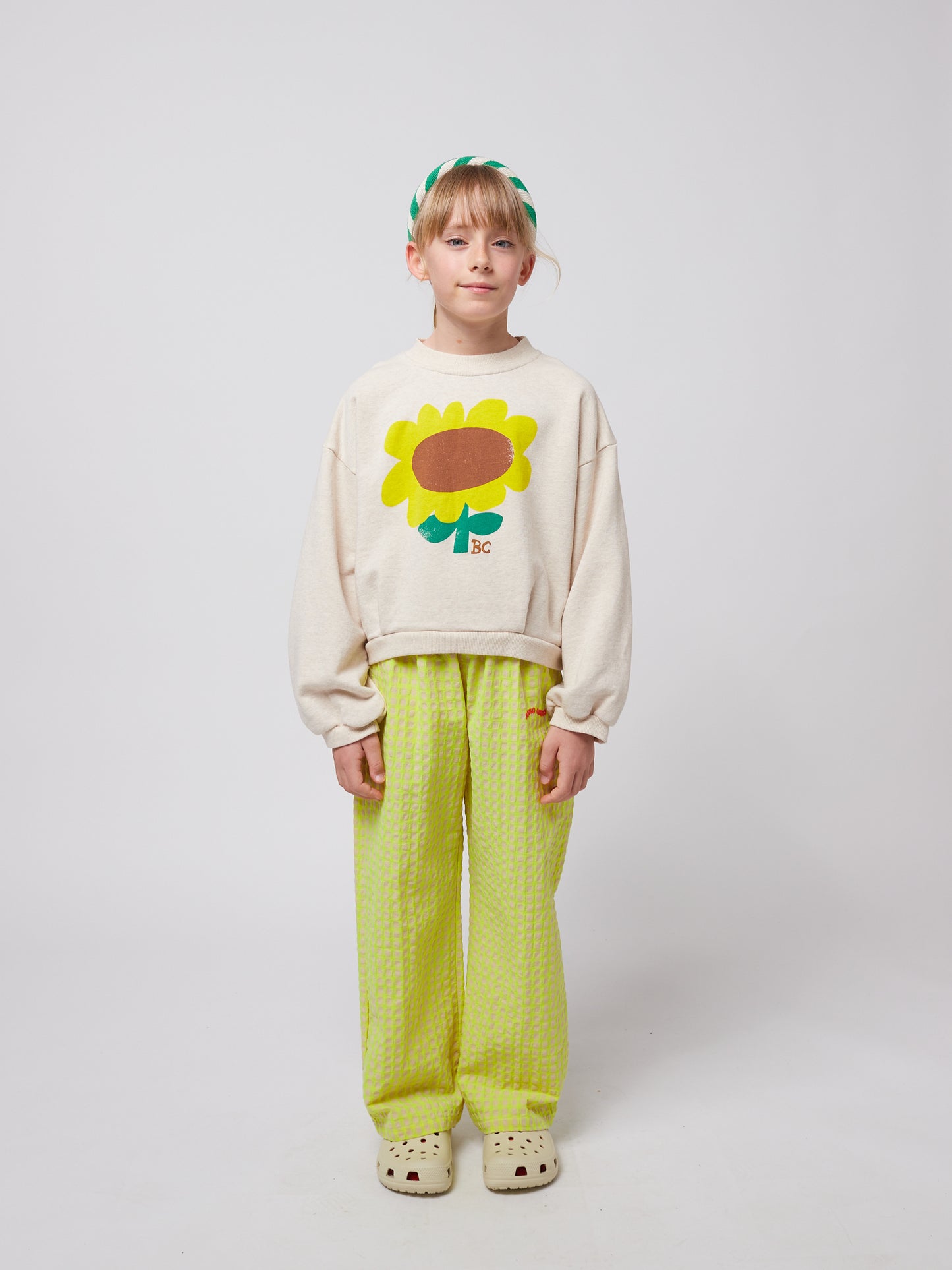 Sunflower Cropped Sweatshirt