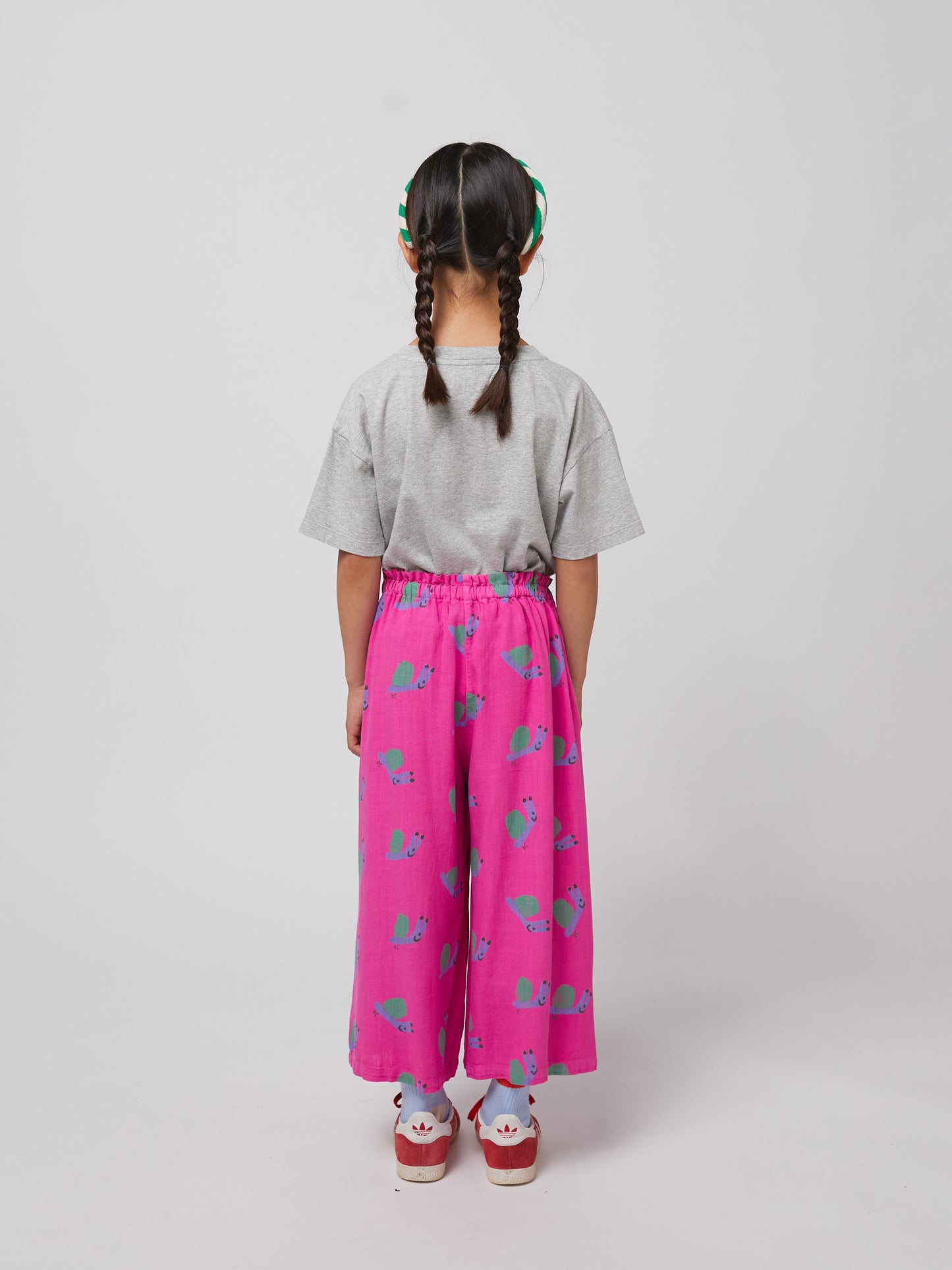 Funny Snail All Over Woven Culotte Pants