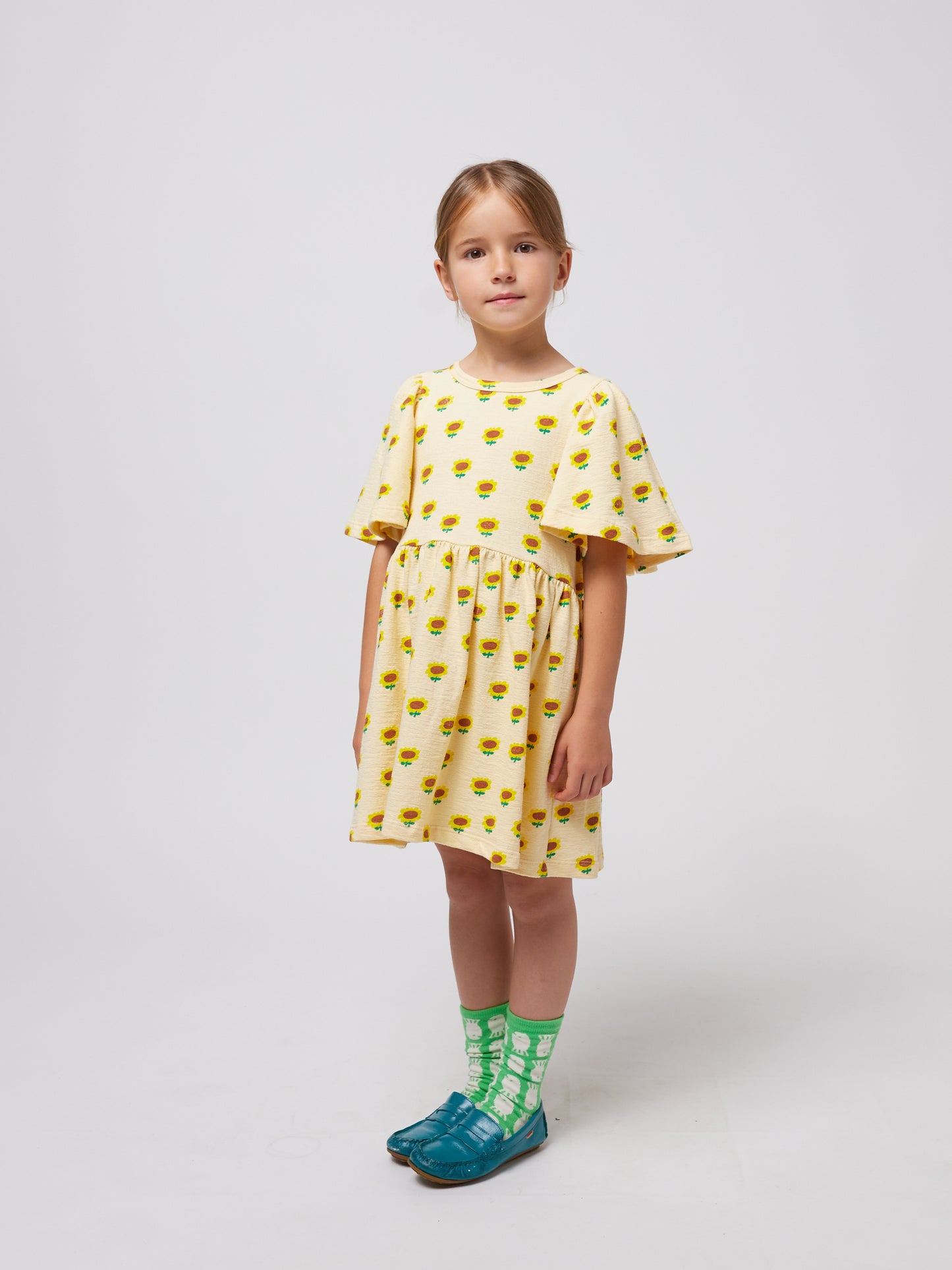 Sunflower All Over Dress - Offwhite