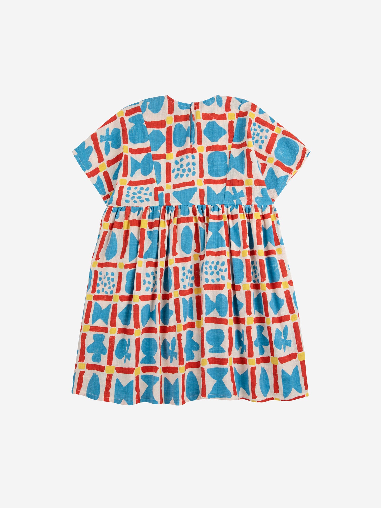 Gemetric Game All Over Woven Dress