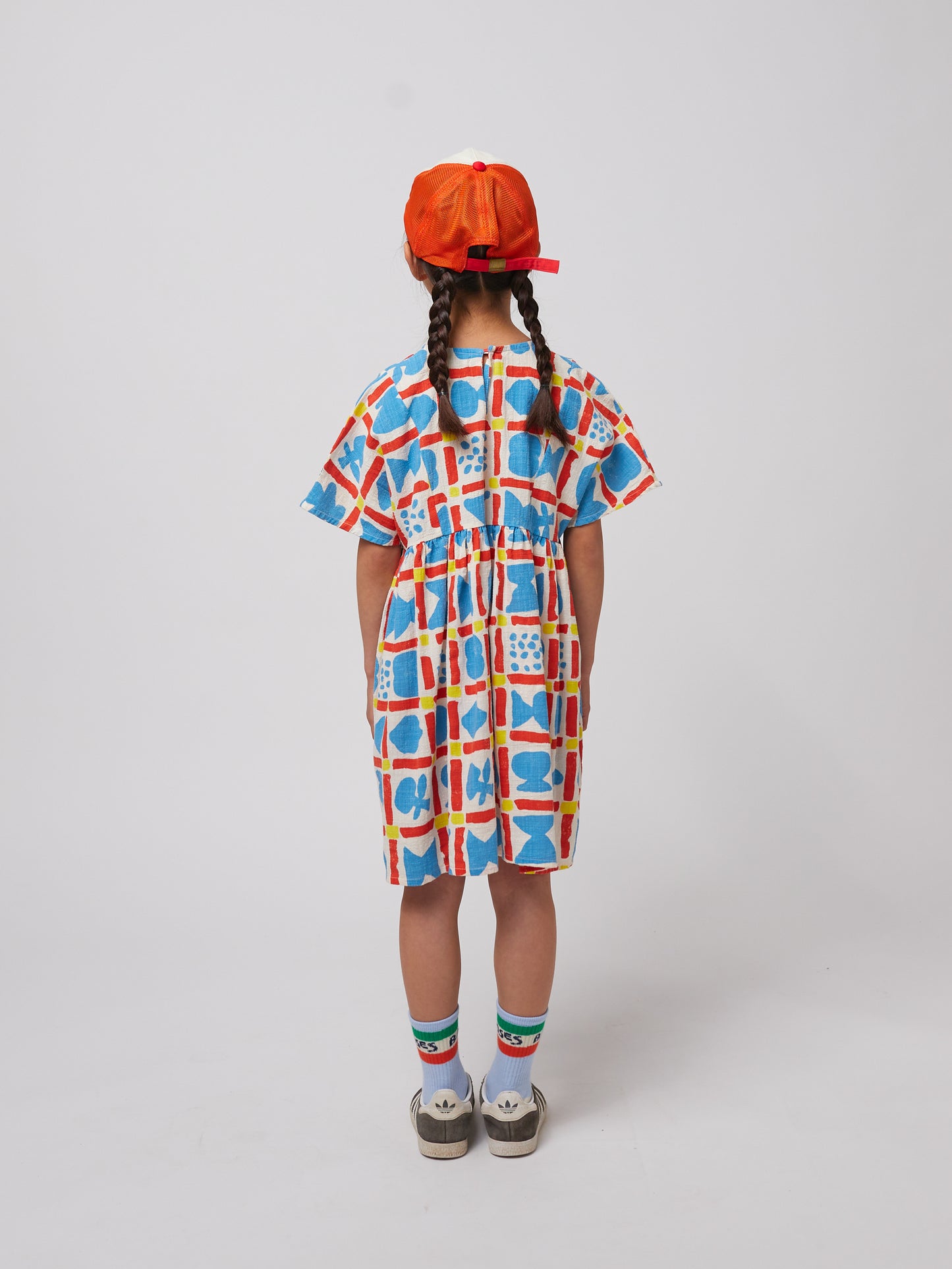 Gemetric Game All Over Woven Dress