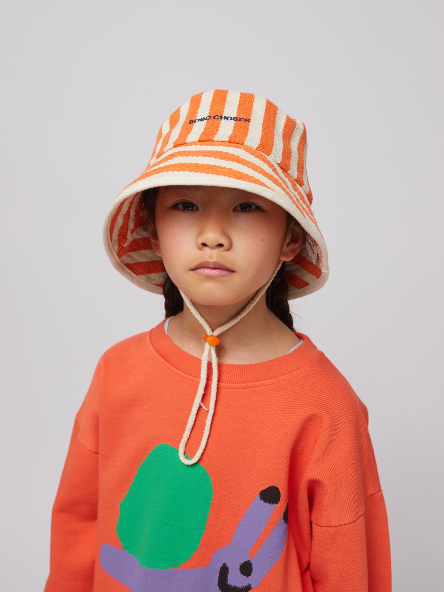 Bobo Choses Striped Bucket Hat