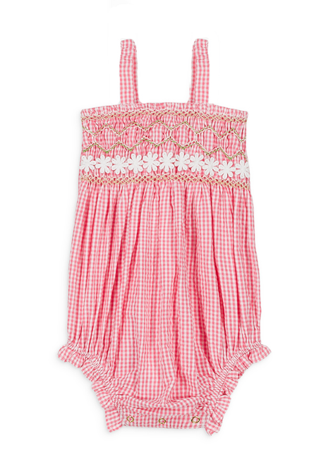 Rompers Francesca - Pink Fragola Vichy