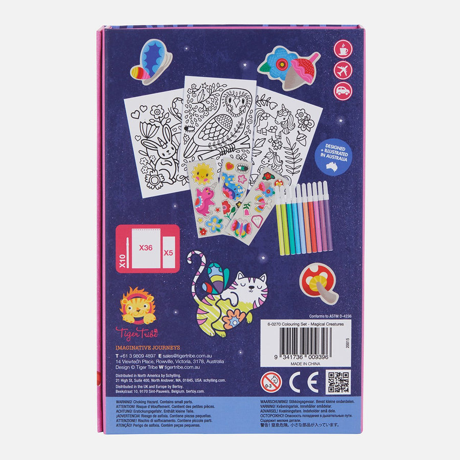 Colouring Set - Magical Creatures