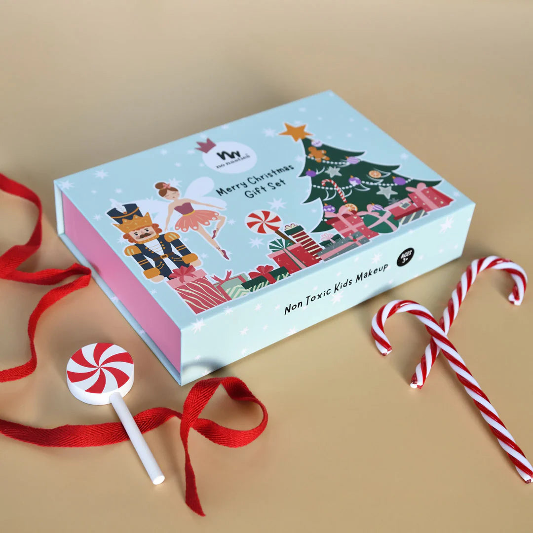 NO NASTIES SIGNATURE CHRISTMAS POP-UP KIDS MAKEUP BOX