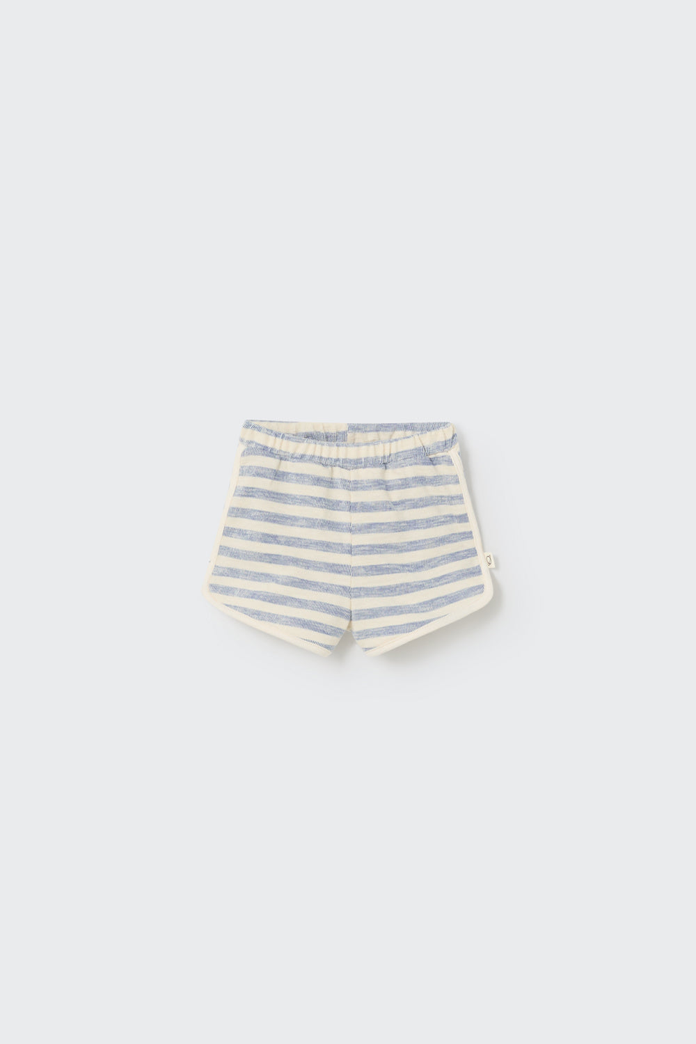 Organic Thin Stripes Crepe Baby Shorts