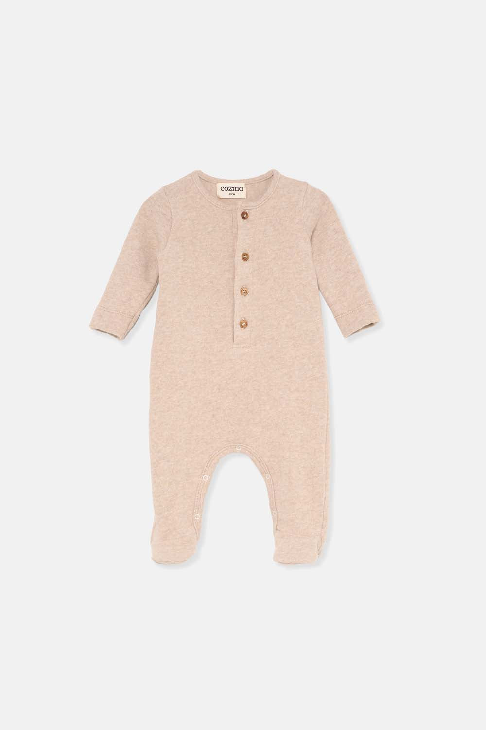 Soft Knit Newborn Jumpsuit