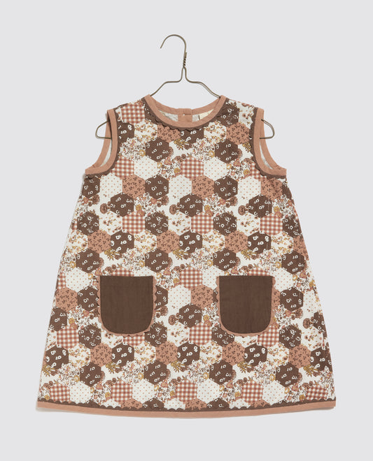 Hannah Dress - Patchwork Print