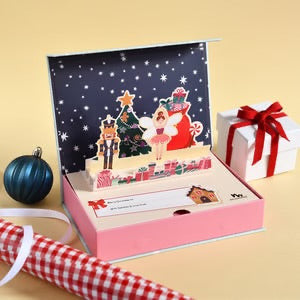 NO NASTIES SIGNATURE CHRISTMAS POP-UP KIDS MAKEUP BOX