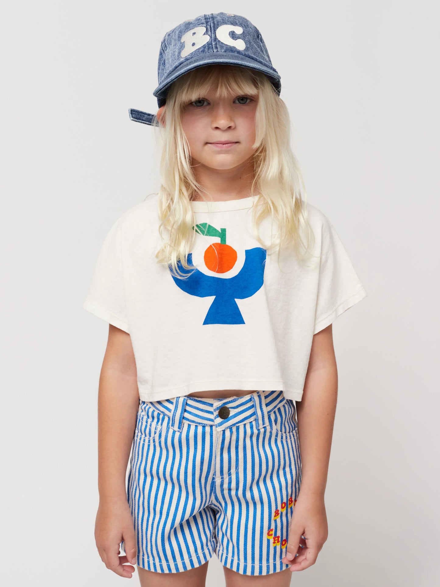 Tomato Plate cropped T-shirt