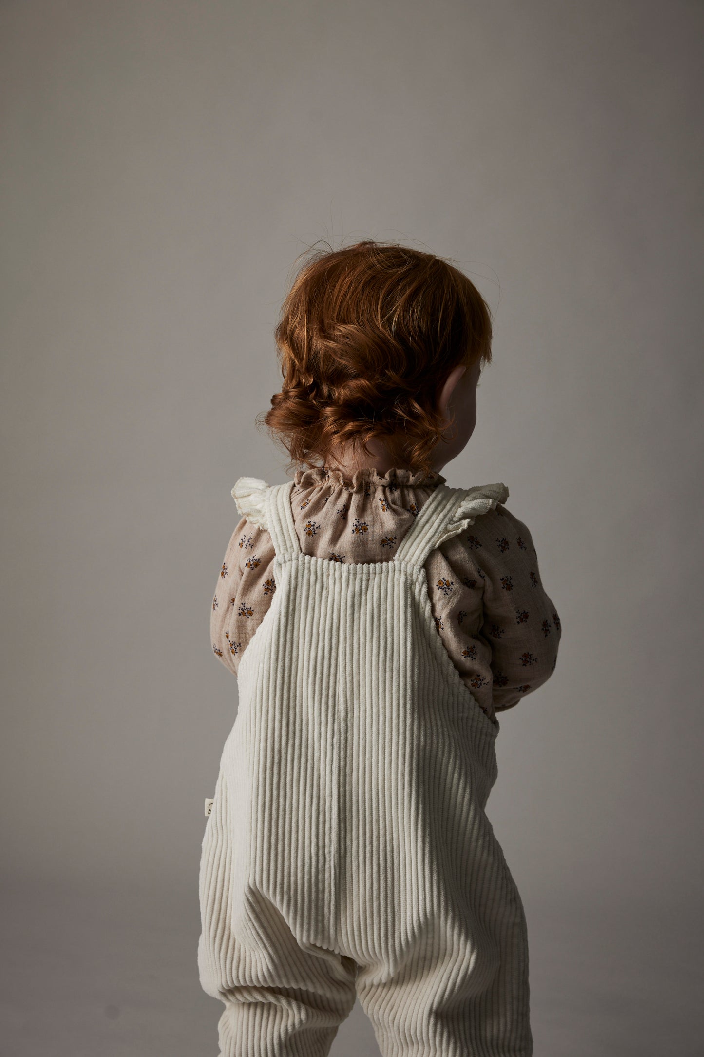 Organic Corduroy Baby Overalls