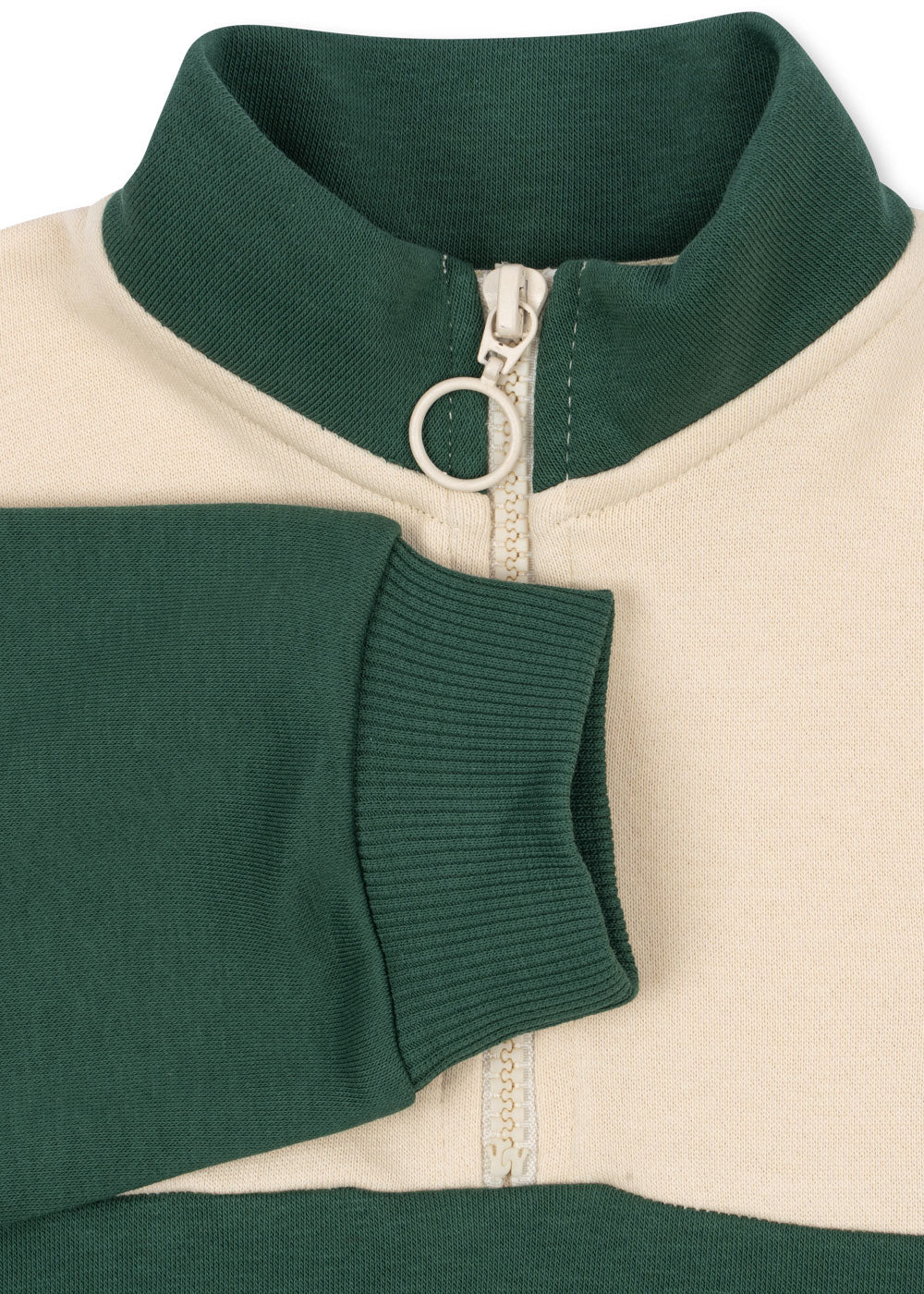 Lou Half Zip Sweat OCS - Smoke Pine