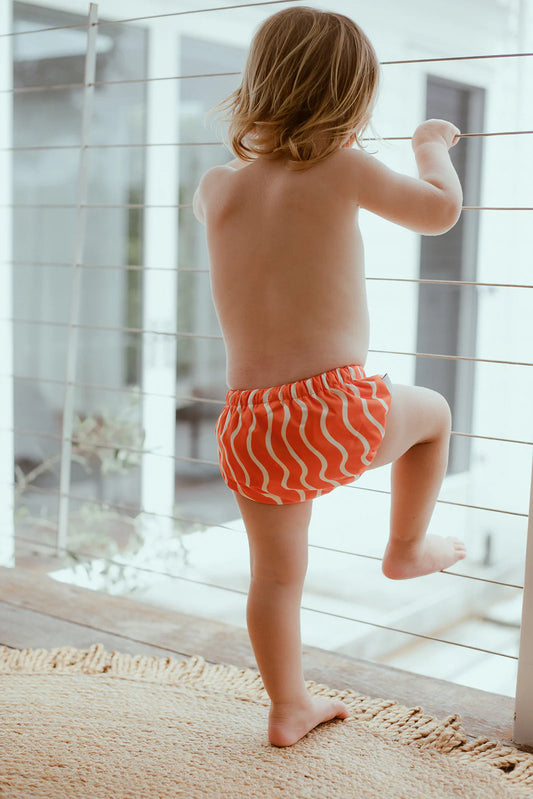 REUSABLE SWIM DIAPER | SPAGHETTI