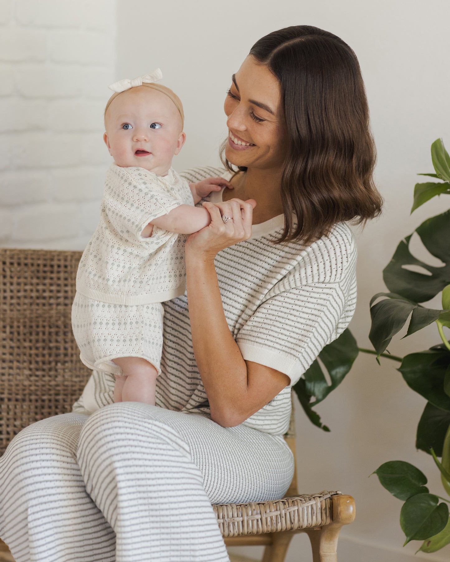 Relaxed Summer Knit Set || Ivory