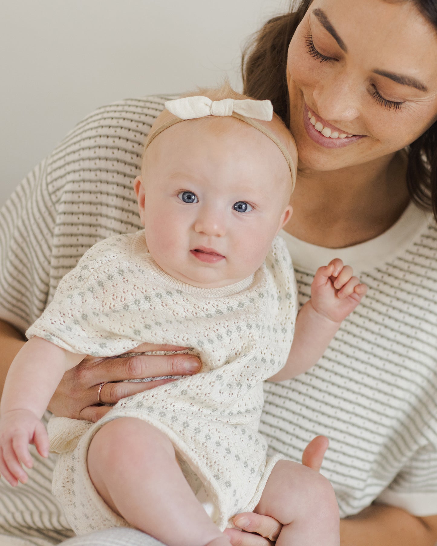 Relaxed Summer Knit Set || Ivory