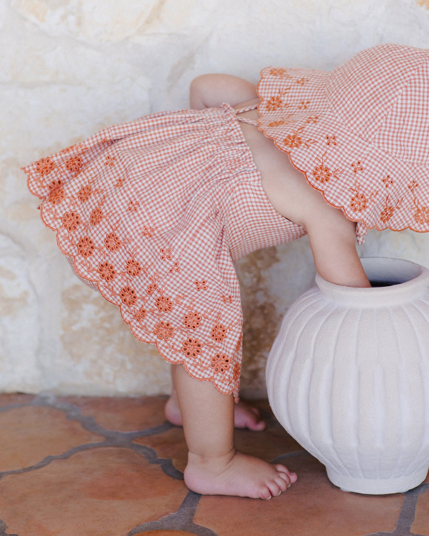 Floppy Sun Hat || Poppy Gingham