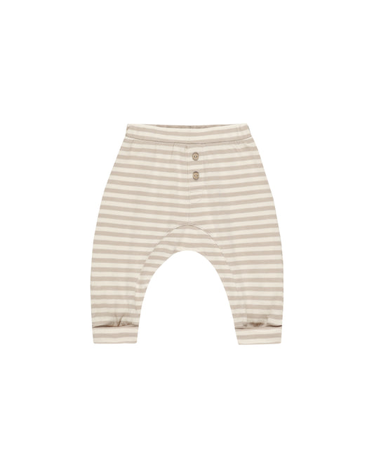 Baby Cru Pant || Pebble Stripe