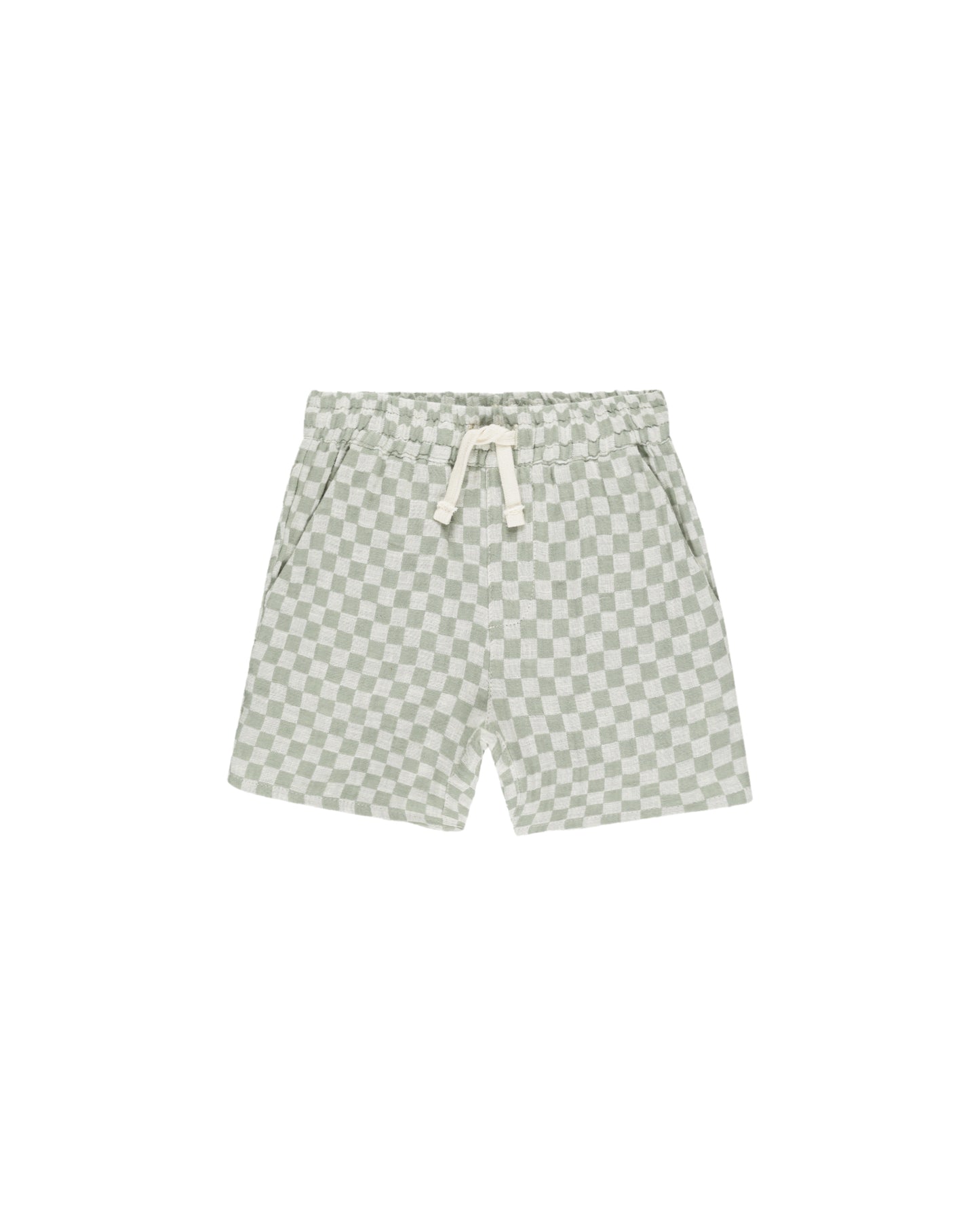 Bermuda Short || Sage Check