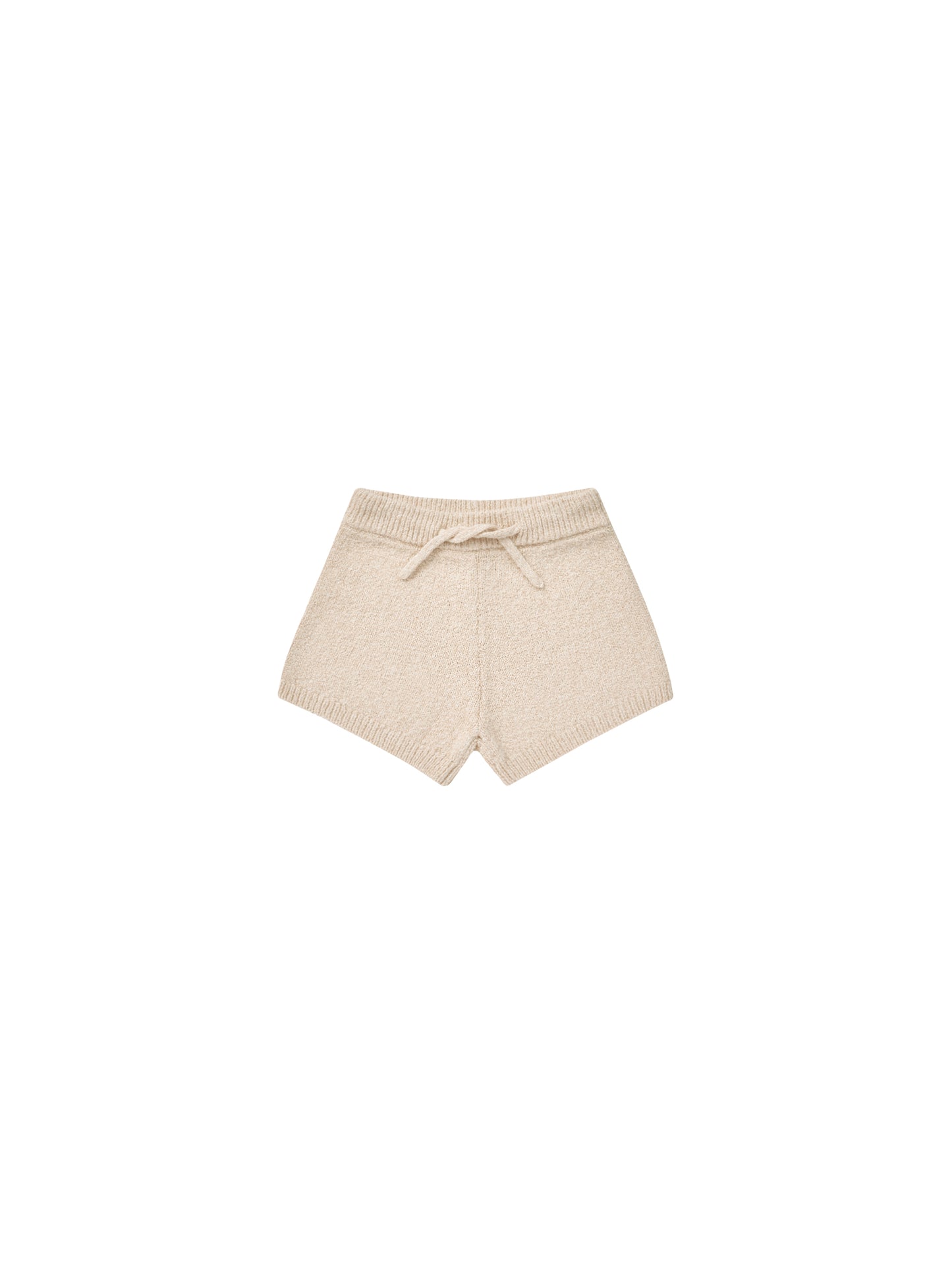 KNIT SHORTS || HEATHERED OAT